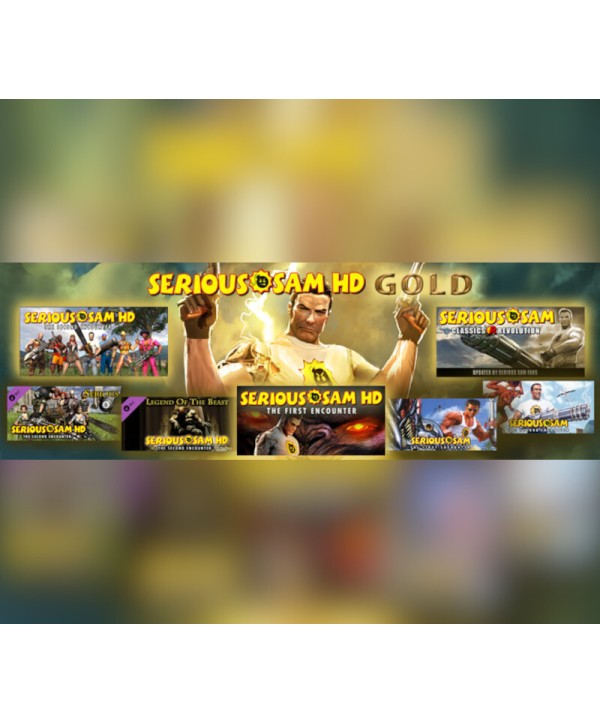 Serious Sam HD Gold Collection 2017 Steam Key GLOBAL